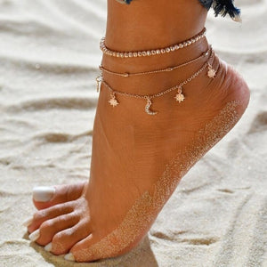 Boho Beach Anklets