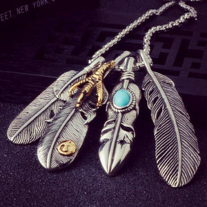 Boho Eagle Claw Necklace