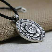 Tibetan Flower Necklace Pendant